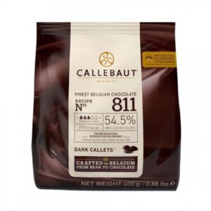 Чорний шоколад Callebaut 811 400г
