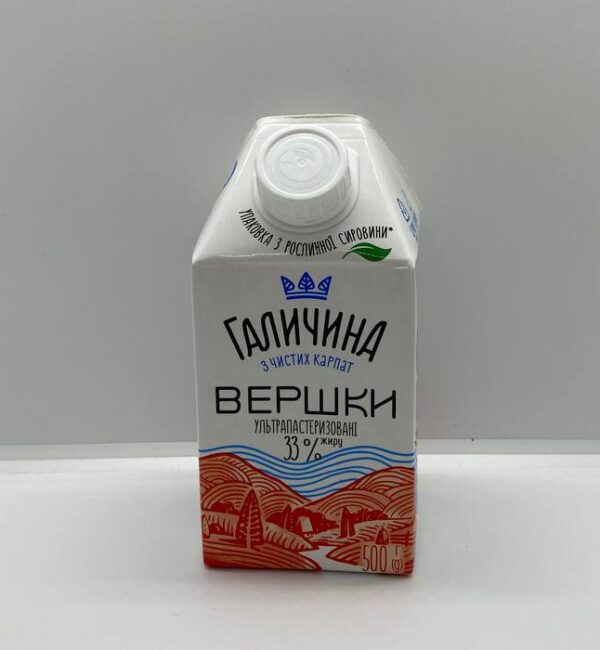 Вершки Галичина 33%
