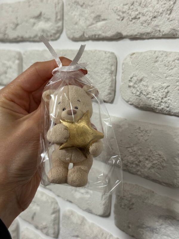 Шоколадна фігурка Ведмедик з зіркою