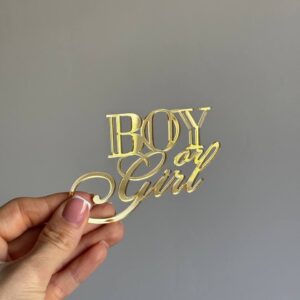 Топер акриловий Boy or girl