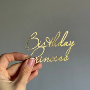 Топер акриловий Birthday Princess