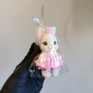 Шоколадна фігурка Зайка в платті