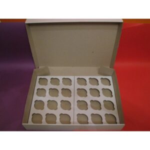 Коробка з мікрогофри на 24 капкейки, 350*500*90мм