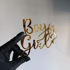 Топер акриловий Boy or girl