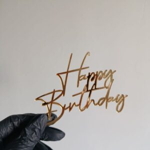 Топер Happy Birthday