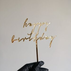 Топер happy birthday
