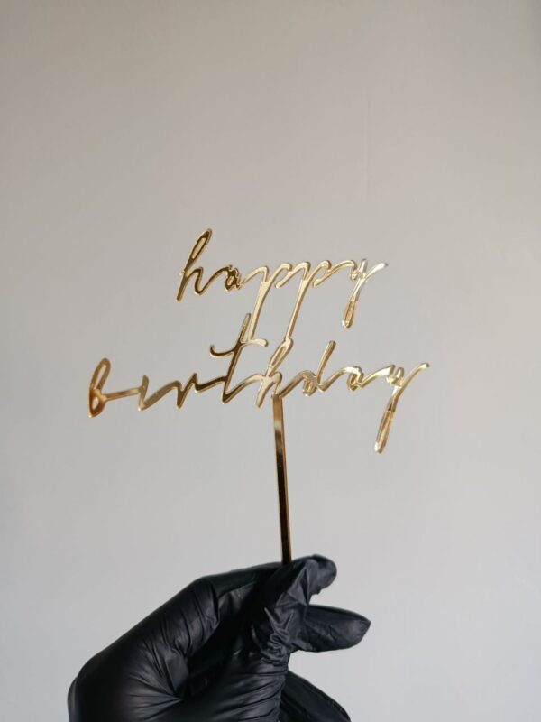 Топер happy birthday