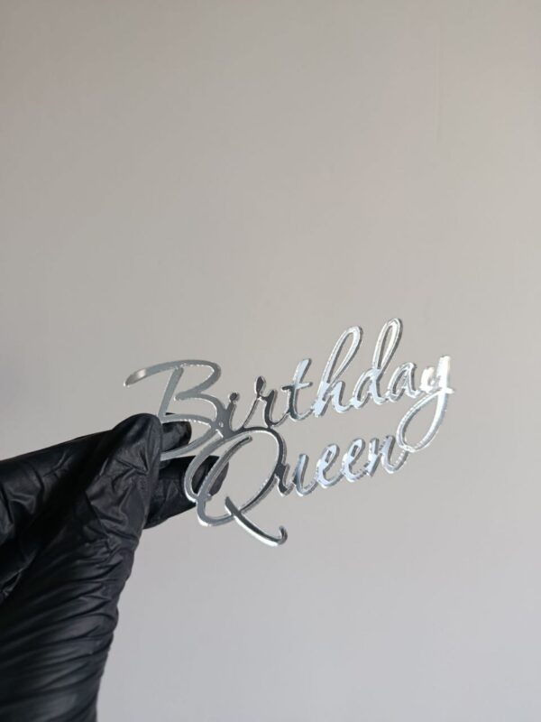 Топер акриловий Birthday Queen - Зображення 2