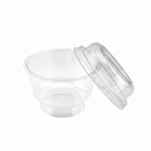 Ємність Arissa 300мл d96хh54мм з кришкою прозора