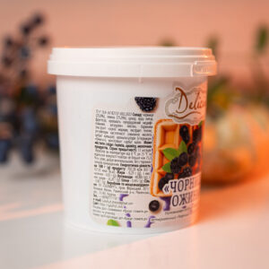 Джем термостабільний із шматочками фруктів «Чорниця-ожина» 0.5кг