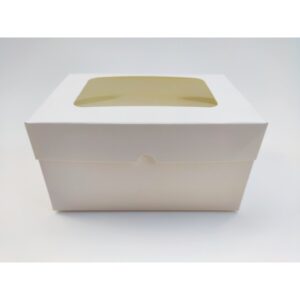 Коробка на 2 капкейки з віконцем, 160*110*85мм