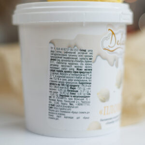 Кремовий наповнювач «Пломбір» 0.5кг