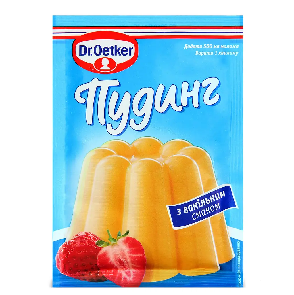 Пудинг Dr.Oetker з ванільним смаком, 40 г