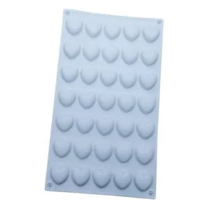 Форма силіконова Серця 35шт 2.5см