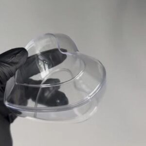 Стакан Сердечко з кришкою 1шт