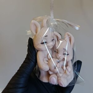 Шоколадна фігурка Сім’я зайчиків