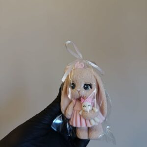 Шоколадна фігурка Зайка з єдиноріжкою