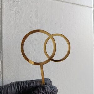 Топер Кільця міні на шпажці