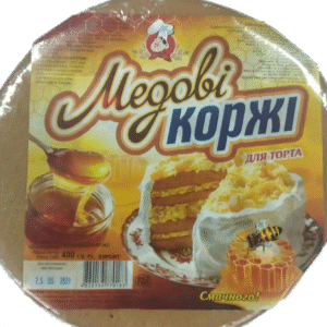 Коржі для торта Медові Кухарчук 400г