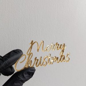 Топер Merry Christmas