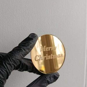 Топер монета Merry Christmas