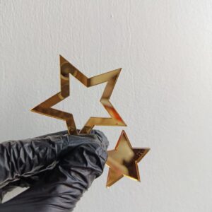 Топер Зірочка золото