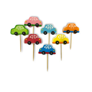 Набір кондитерських цукрових прикрас “Машинка 2D”