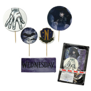 Набір кондитерських цукрових прикрас “Венздей топ”