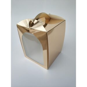 Коробка для Паски “Золото”, 170*170*210